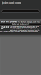Mobile Screenshot of jobstud.com